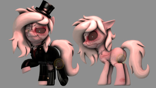 Aurora Ray Final Pony OC Model